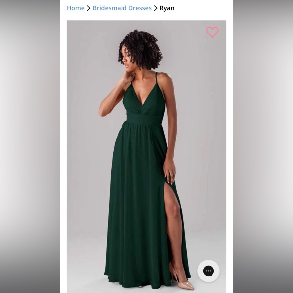 Kennedy Blue Ryan Dress in Forest Green